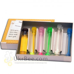 Queen marking discs, 5 colours + glue, Germany