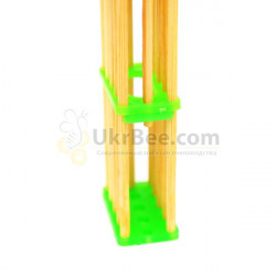 Bamboo queen cage with 5 compartments
