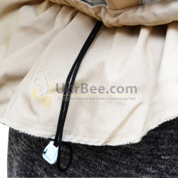 "Euro" Beekeeping Hat with Protective Veil (100% cotton)