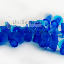 Queen Cell Cups with Stem "Blue Cup"
