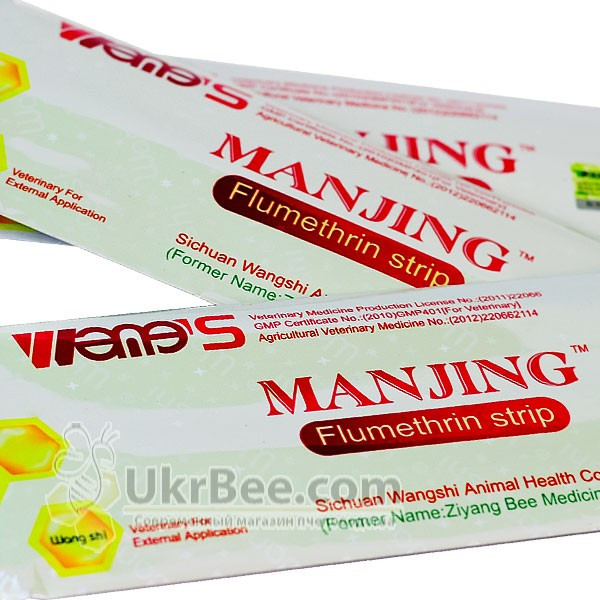 Manjing (Mandjing) WangShi Strips (Flumethrin), China