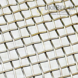 Stainless steel woven wire mesh 2.5 x 2.5 mm * 0.5 mm (1 x 1 m)