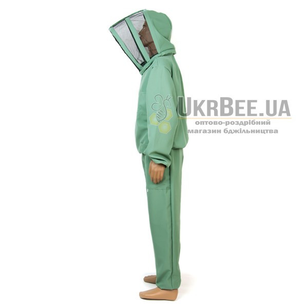Beekeeping Suit with Euro Veil, Gabardine Fabric