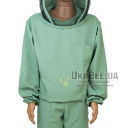 Beekeeping Suit with Euro Veil, Gabardine Fabric