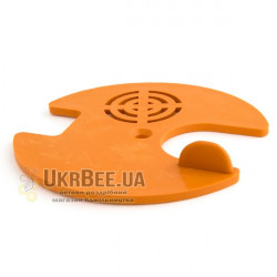 Round Hive Entrance Disc with Handle. Plastic Ø 80 mm