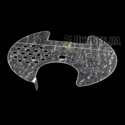 Round Hive Entrance Disc, Galvanised, Ø70 mm
