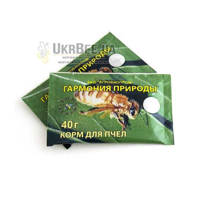 Корм для пчел "Гармония природы" 40г (рис 1) Корм для пчел "Гармония природы" 40г (рис 1)