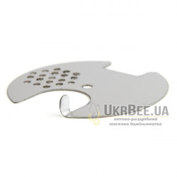 Round hive entrance disc. Stainless steel, Ø70 mm