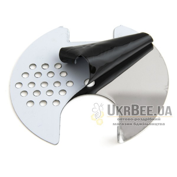 Round hive entrance disc. Stainless steel, Ø70 mm