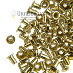 Side eyelets for bee frames 1 kg / 11000 pcs 2.5 mm x 4 mm (copper-plated iron)