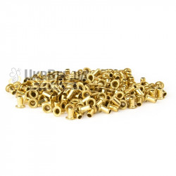 BRASS eyelets for frames. 1 kg (11 000 pcs)