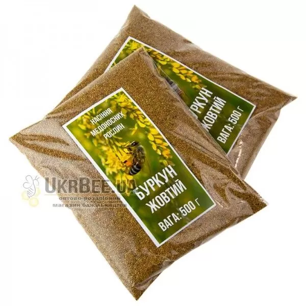 Буркун (Донник) желтый. 500 г. Семена медоносов, рис. 1