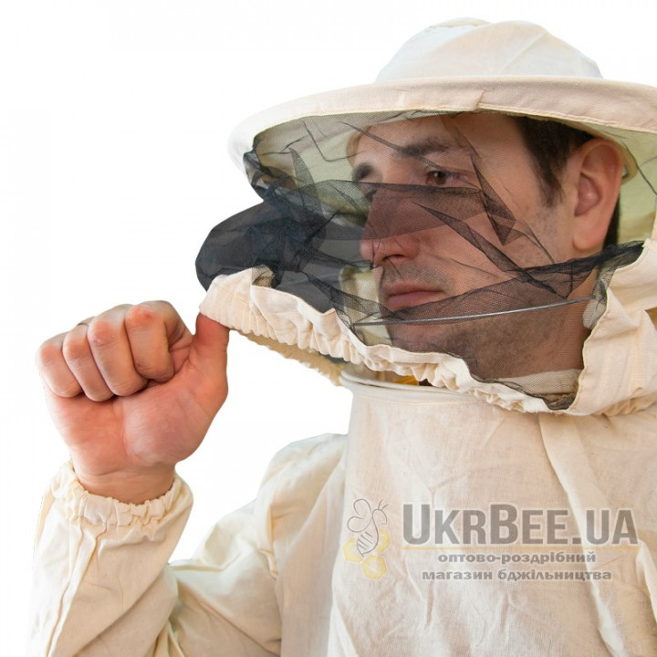 Beekeeper Jacket (Calico), Round Veil