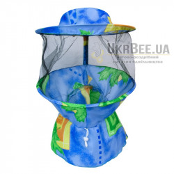 Beekeeper's Hat (All-Round Mesh Veil). Chintz Cotton