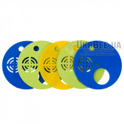Round hive entrance disc. Plastic Ø 80 mm