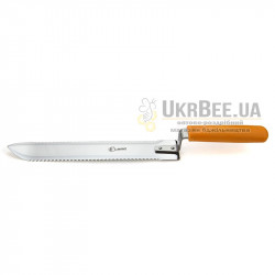 Jero uncapping knife 28 cm, double-sided sharpening (plastic handle)
