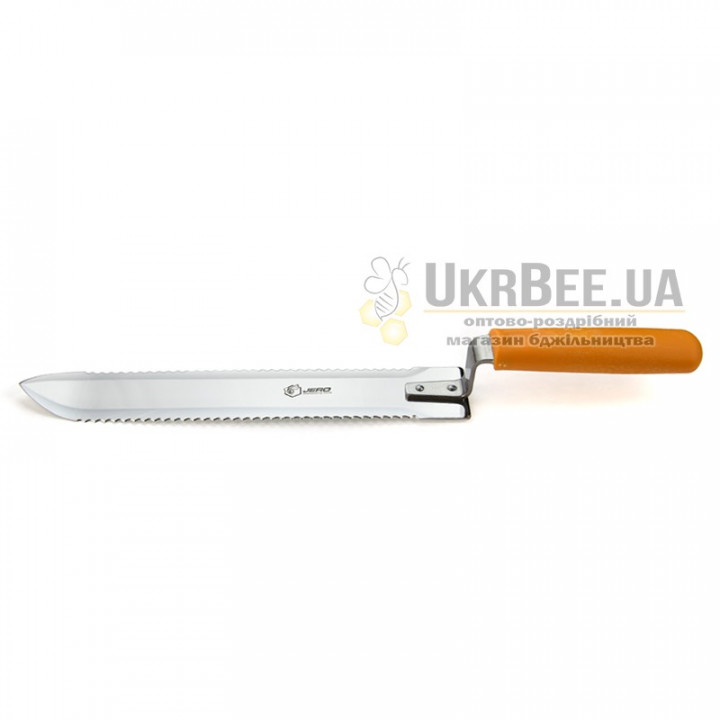 Jero uncapping knife 28 cm, double-sided sharpening (plastic handle)