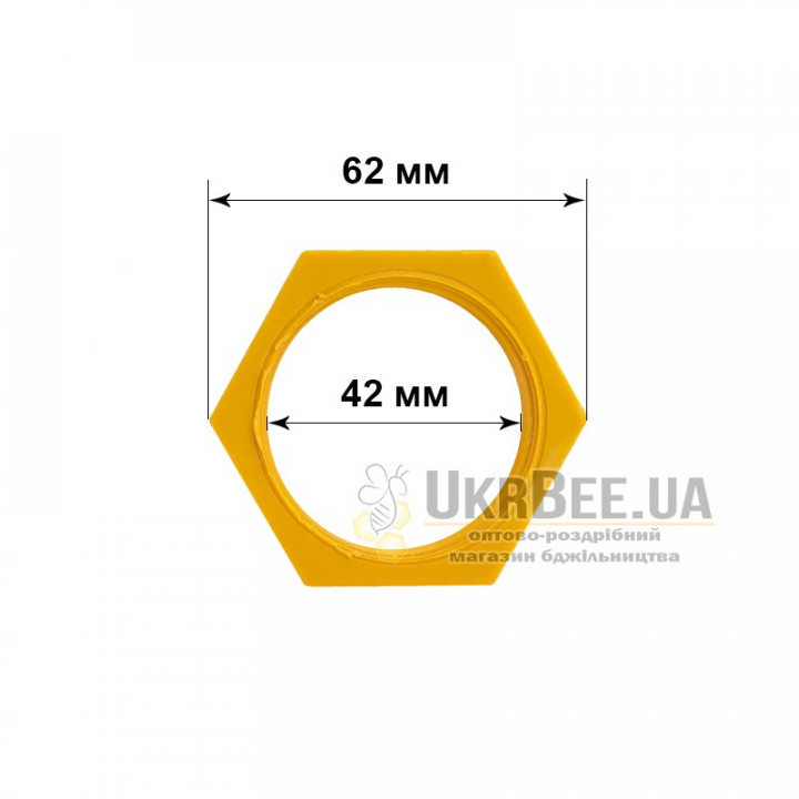Small drain tap for honey extractor 44/54 mm, Poland