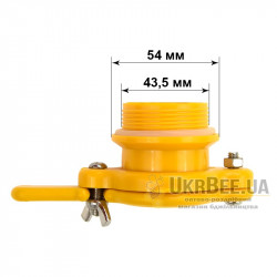 Small drain tap for honey extractor 44/54 mm, Poland