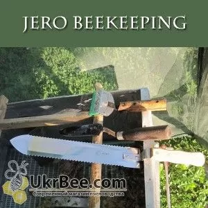 Нож пасечный Jero Beekeeping для срезания печатки с медовых сот, Джеро Португалия (рис 4)