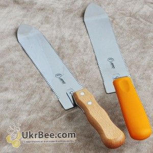 Нож пасечный Jero Beekeeping для срезания печатки с медовых сот, Джеро Португалия (рис 8)