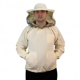 Beekeeper Jacket (Calico), Round Veil