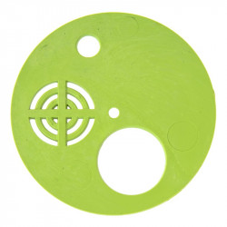 Round hive entrance disc. Plastic Ø 80 mm