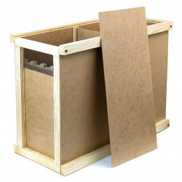 Bee Package Transport Box (4 Dadant Frames)