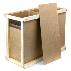 Bee Package Transport Box (4 Dadant Frames)