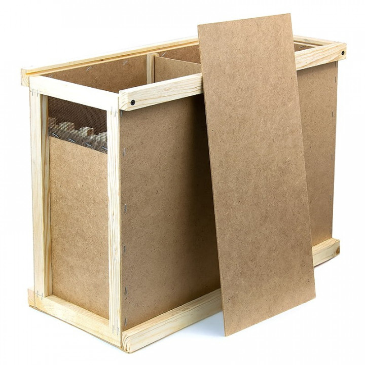 Bee Package Transport Box (4 Dadant Frames)