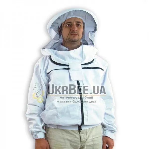Куртка бджоляра (100% коттон) + сітка класична Малюнок 1