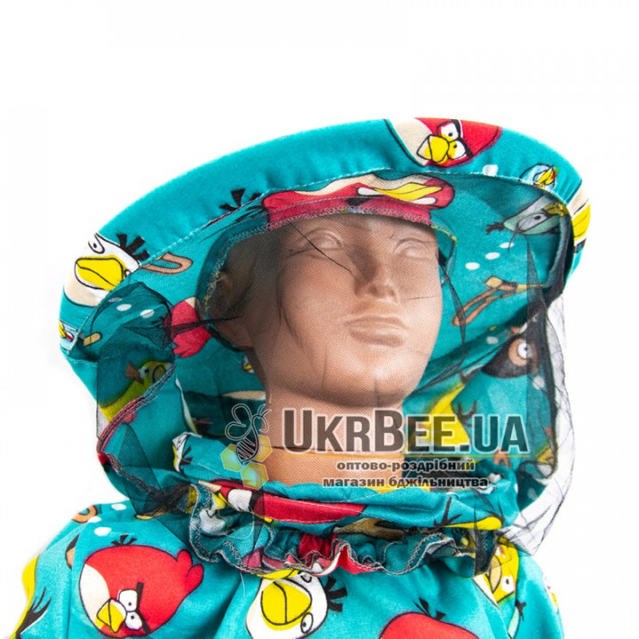 Children’s beekeeping suit with round hat.