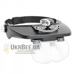 Magnifying Glasses 1.2x 1.8x 2.5x 3.5x (two lamps, 4 interchangeable lenses)