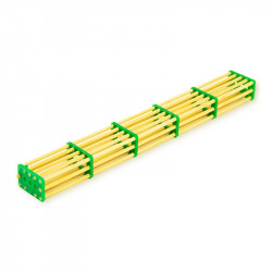 Bamboo queen cage with 5 compartments