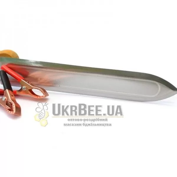 Пасечный эл.нож гуслия 12В из нержавеющей стали, 23 см