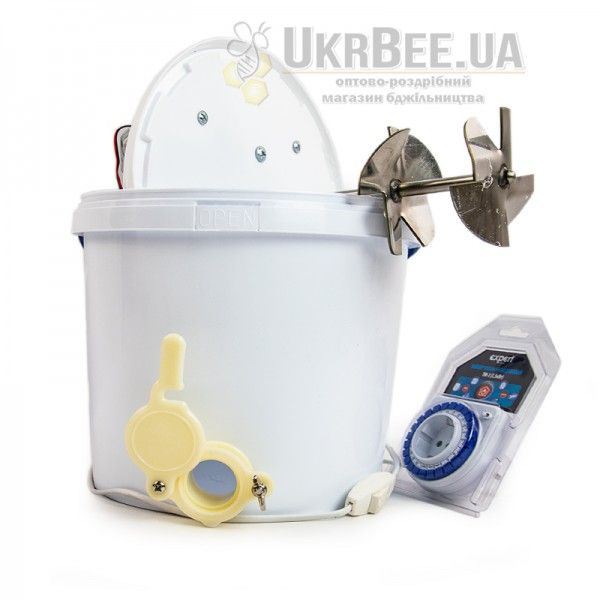 Пристрій для кремування меду з таймером електроживлення