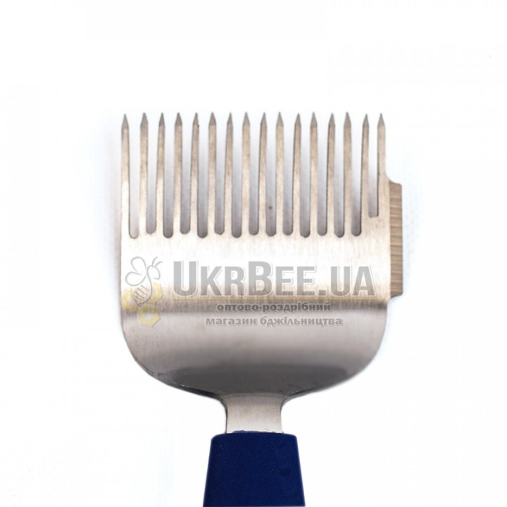 Вилка для розпечатування сот "Profi Strong-16" (синя ручка) фото 5