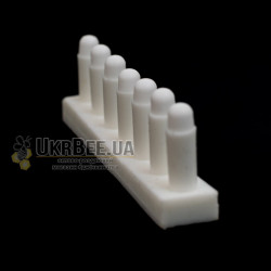 Silicone mould, strip for 7 cell cups (for Nicot)