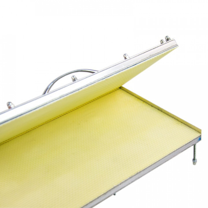 “Apiart” Press for Making Beeswax Foundation