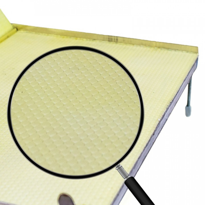 “Apiart” Press for Making Beeswax Foundation