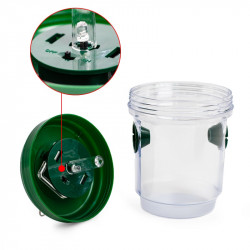 Solar Powered Wasp Trap for Wasps and Mosquitoes