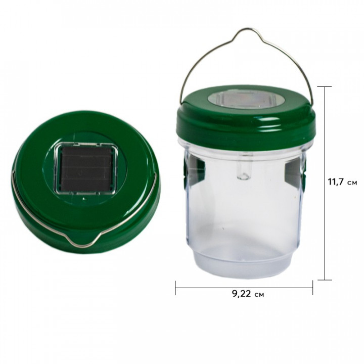 Solar Powered Wasp Trap for Wasps and Mosquitoes