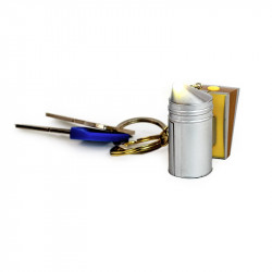 "Bee Smoker" Keyring with LED Light
