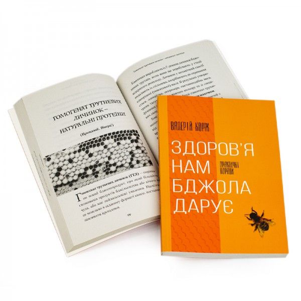 Книга "Здоров'я нам бджола дарує", Валерій Корж (мал. 2)