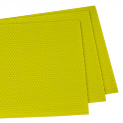 Plastic foundation for "Dadant", "Root" and "Half-frame" frames