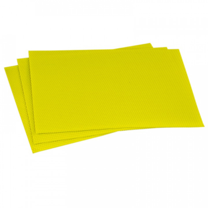 Plastic foundation for "Dadant", "Root" and "Half-frame" frames