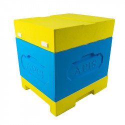 10-Frame EPS Hive: 1 Dadant Brood Box, Floor, Roof