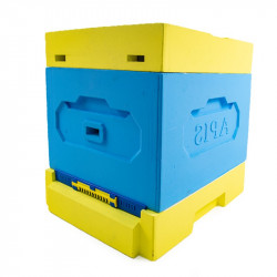 10-Frame EPS Hive: 1 Dadant Brood Box, Floor, Roof