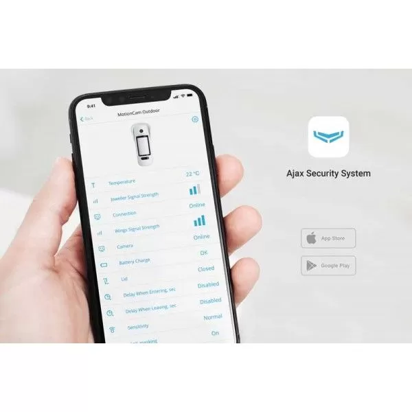 AJAX MotionCam Outdoor — бездротовий вуличний датчик руху з фотокамерою AJAX Smart Home Security - 5