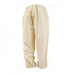 Reduced. Beekeeper trousers, white calico (size 56)
